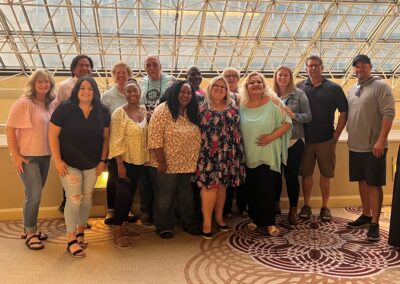 OPEIU Local 8 & Local 11 Members posing at the International Convention