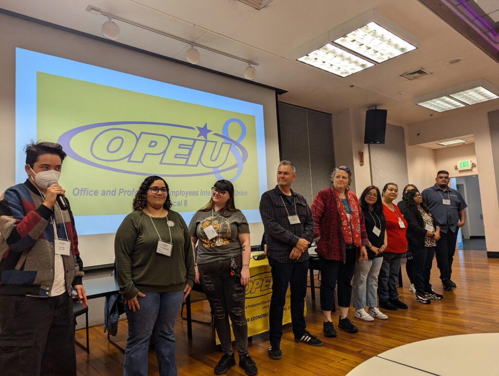 Local 8 Group at January 2025 Membership Assembly