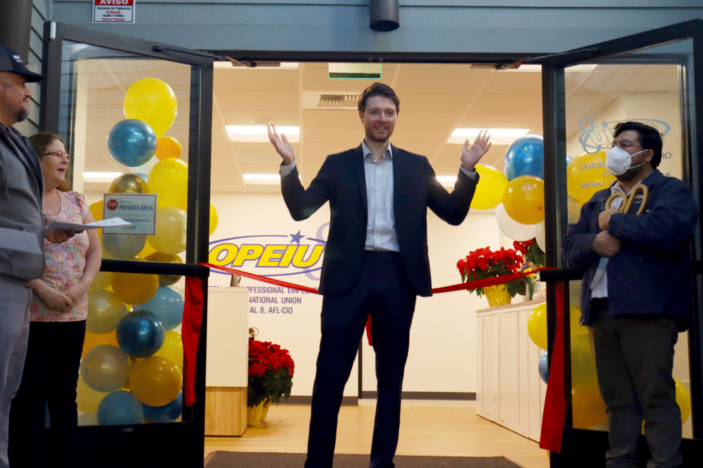 City of Tukwila Councilmember and labor friend Armen Papyan